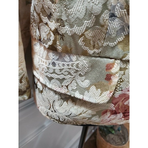 Lane Bryant Women's Multicolor Three Buttons Single Breasted Fitted Blazer 16 - Picture 4 of 12